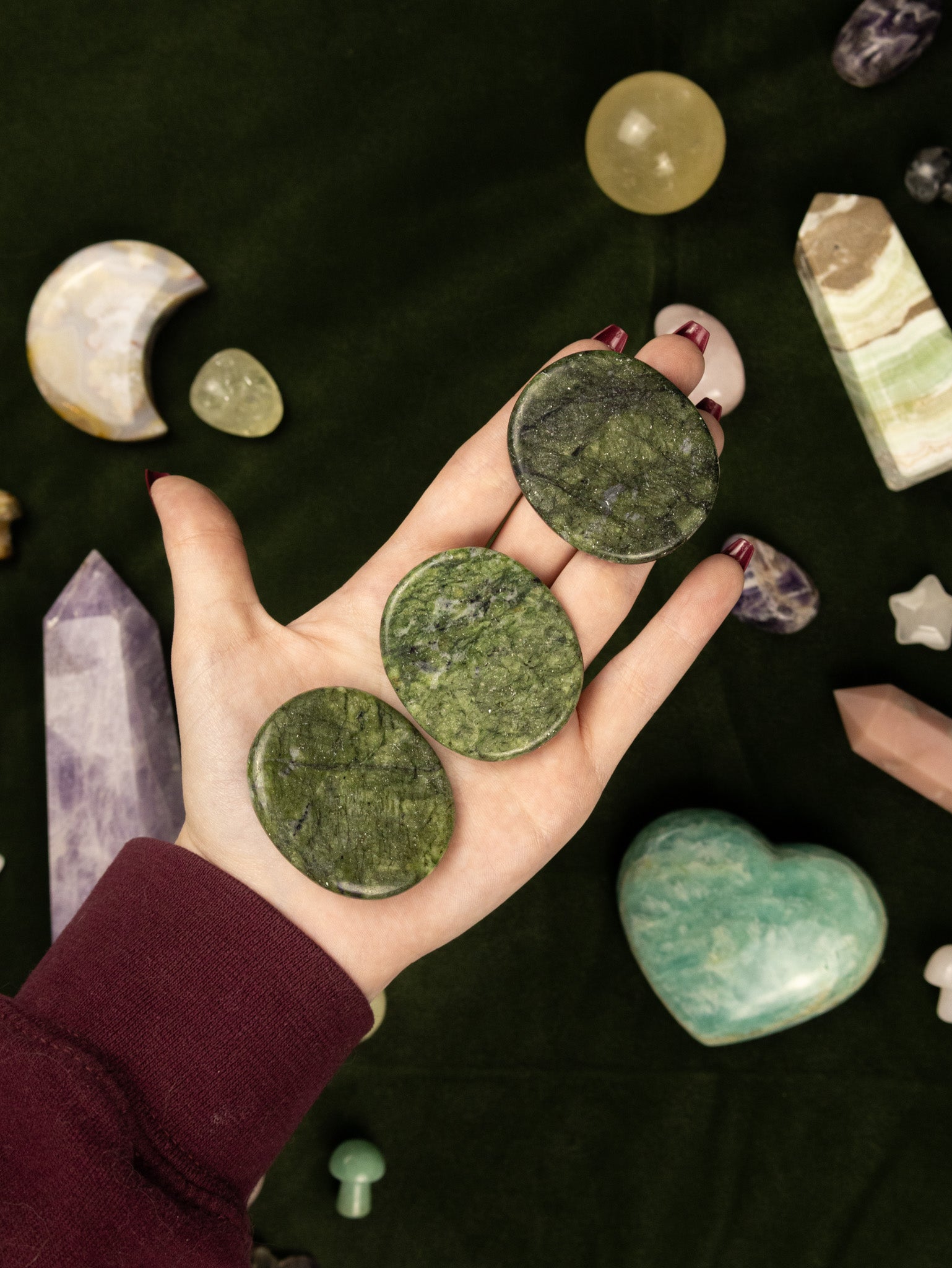 Nephrite Jade Flatstone