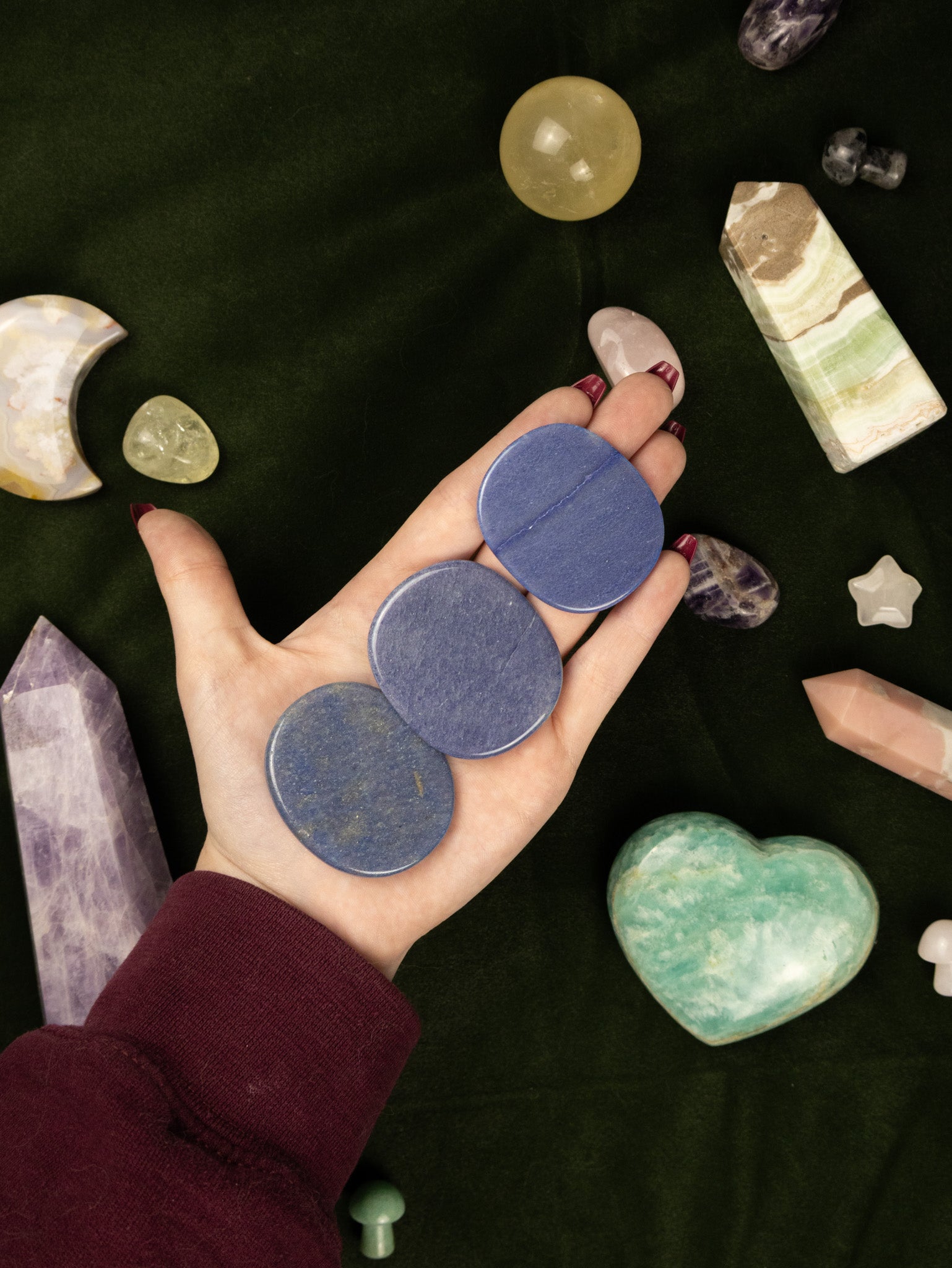 Blue Aventurine Flatstone