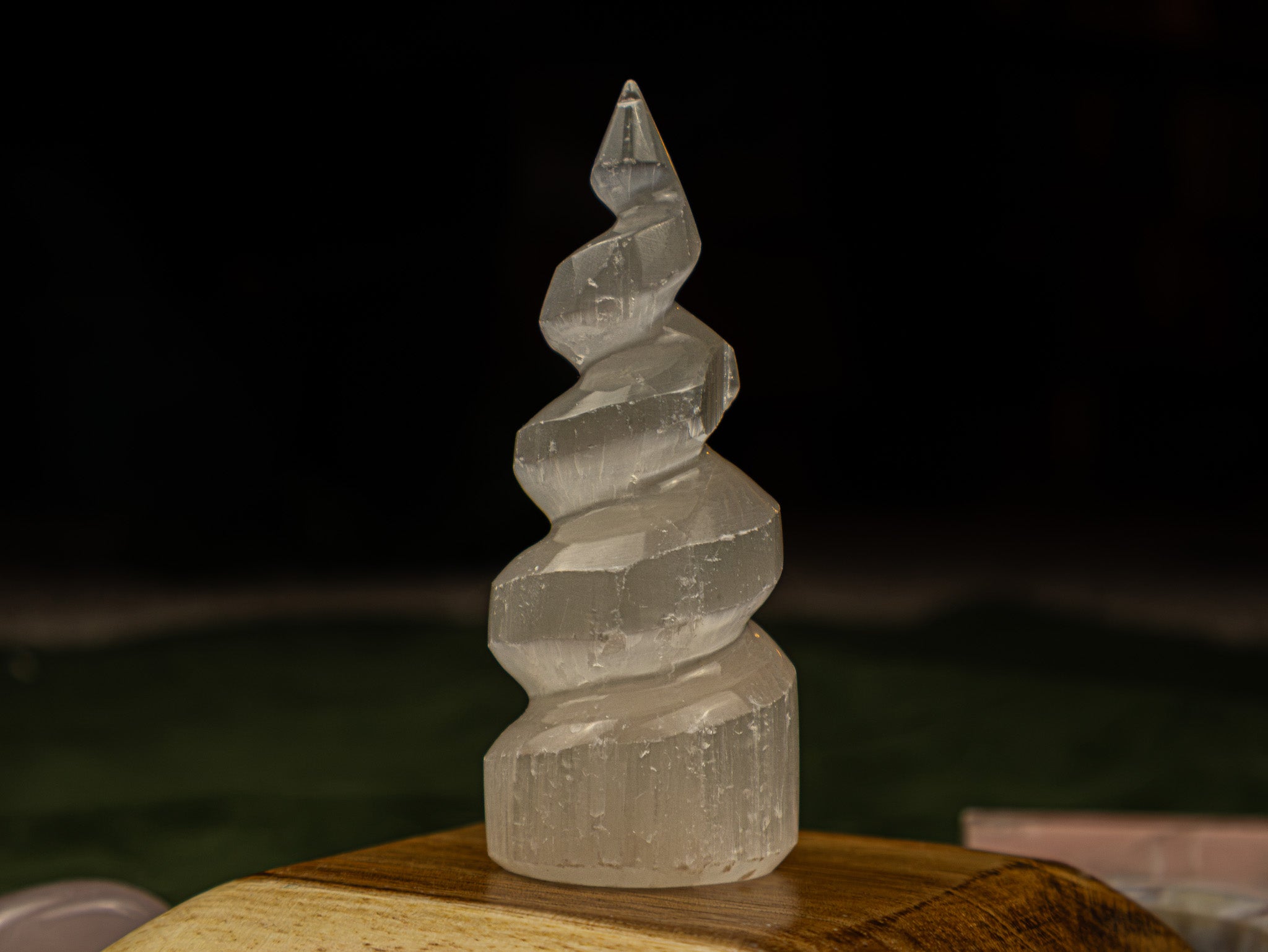 Selenite Spiral Tower