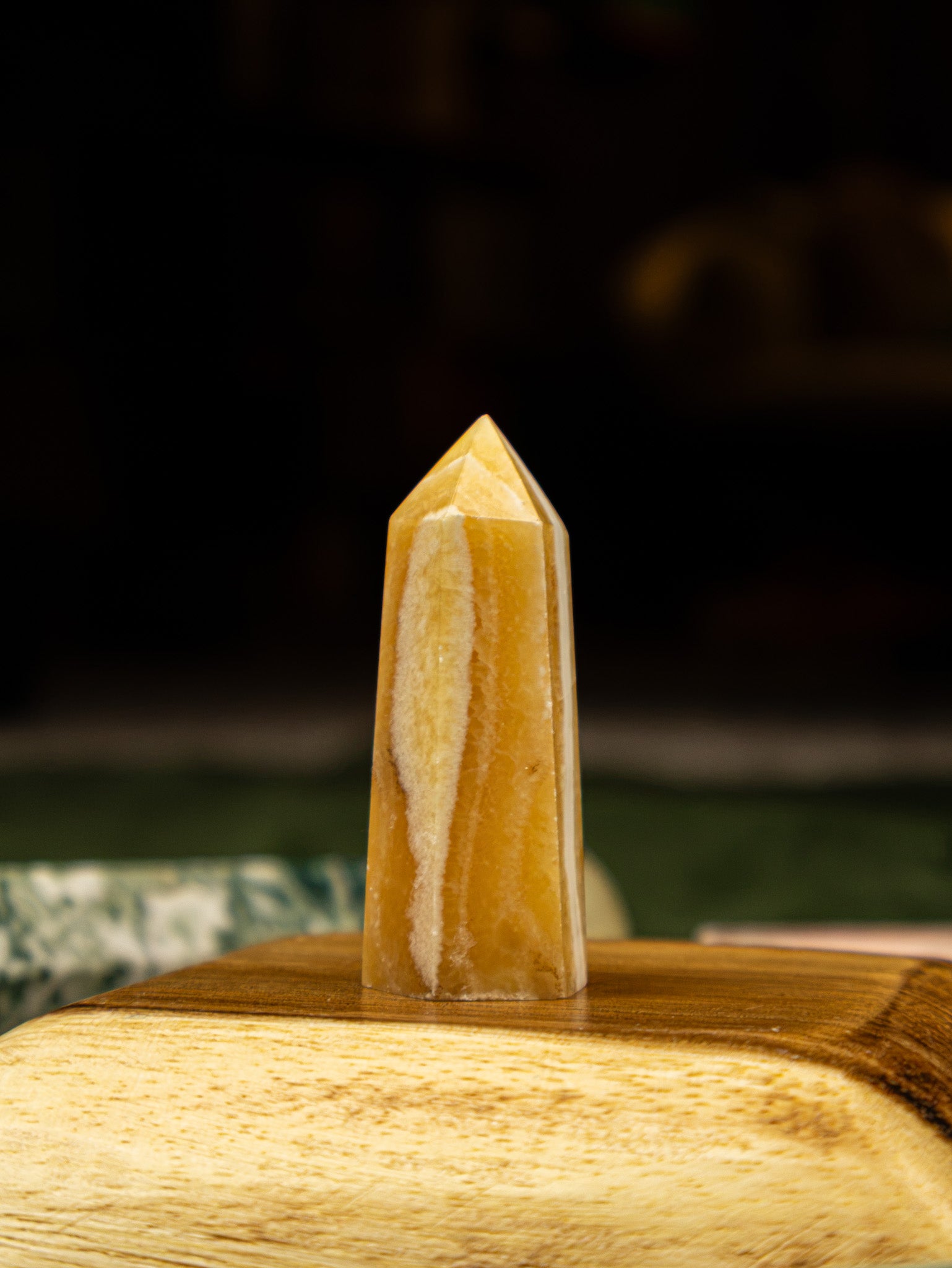 Orange Calcite Tower