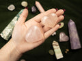 Medium Rose Quartz Heart