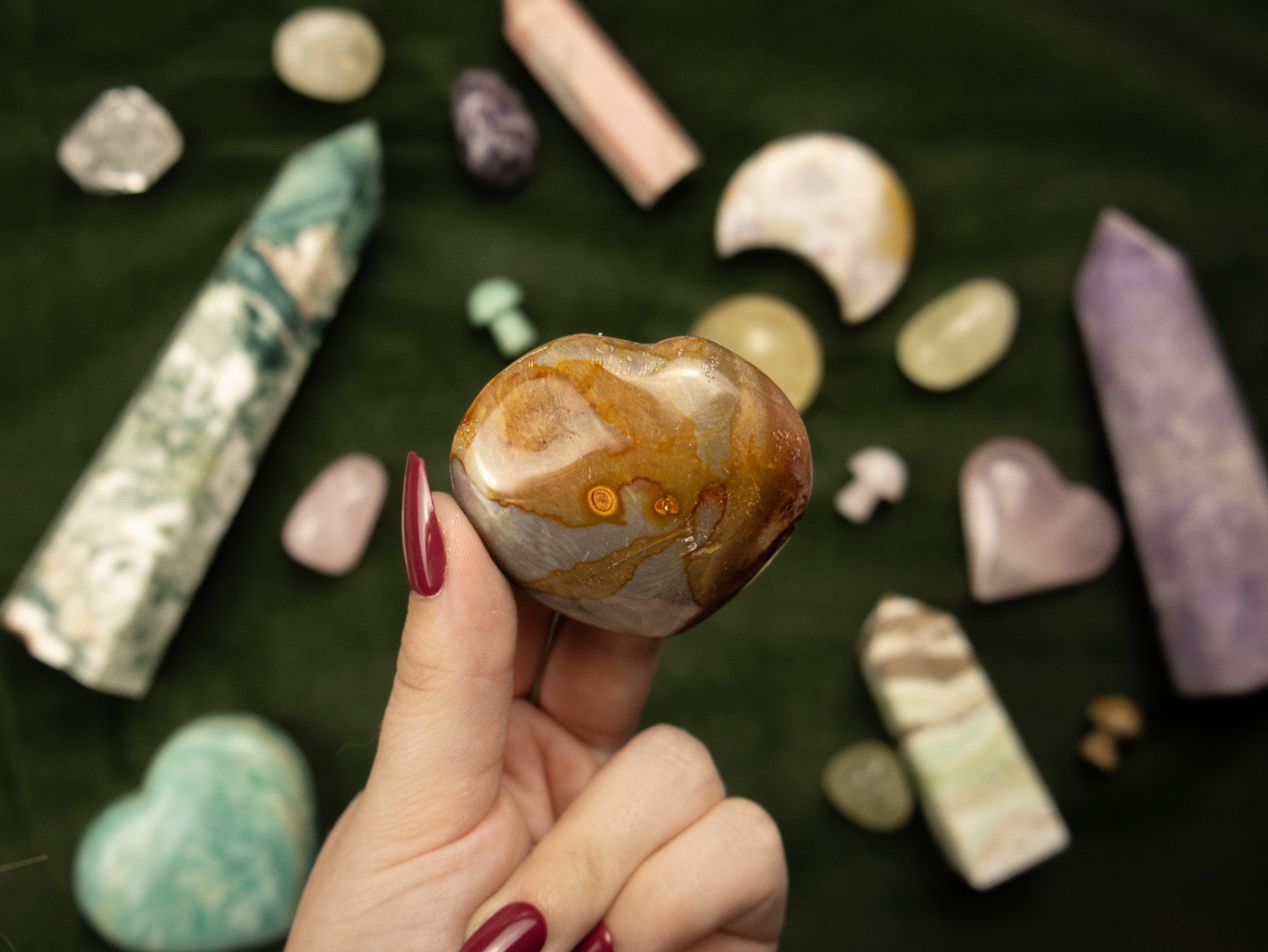 Medium Polychrome Heart