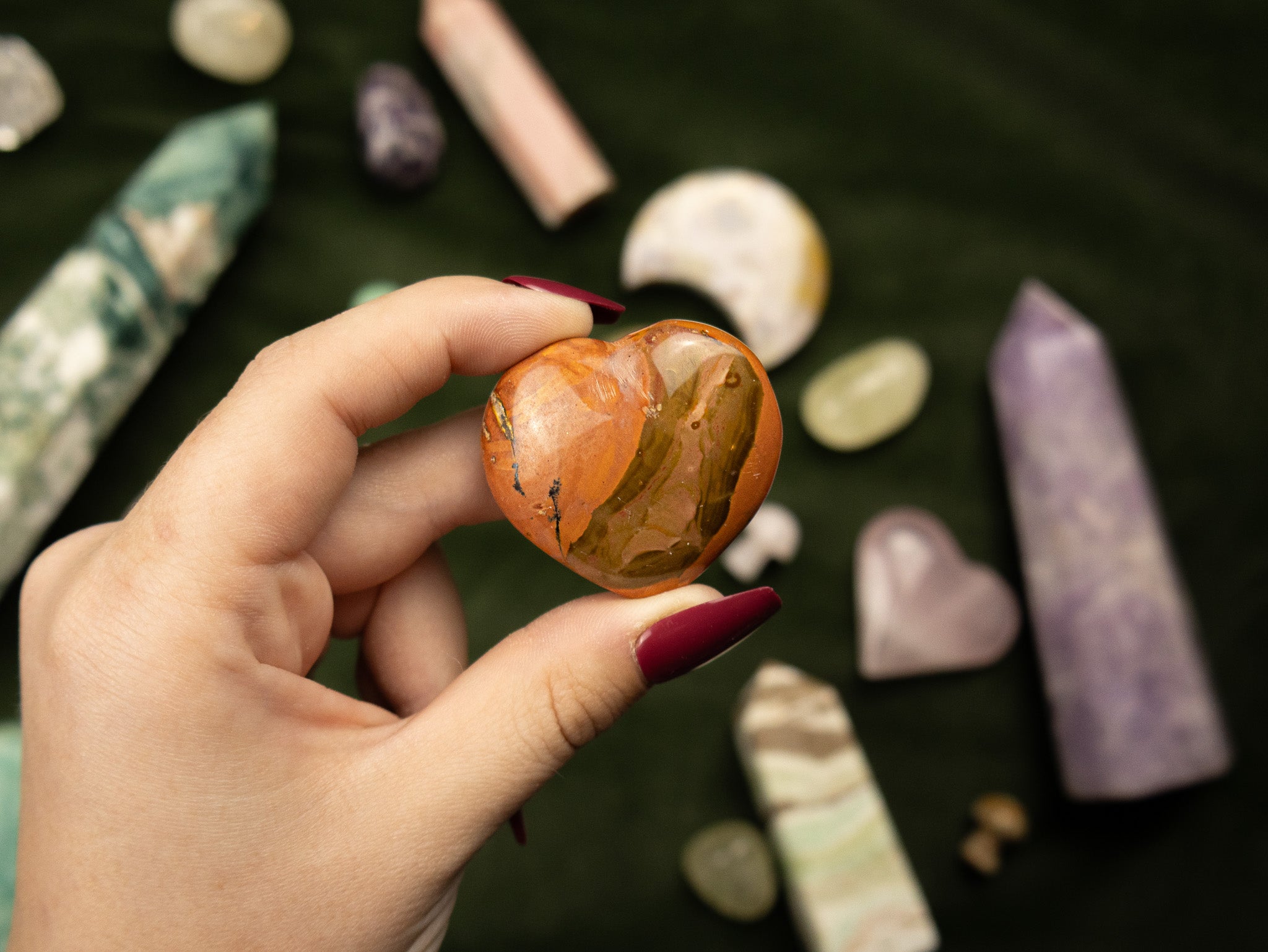 Small Polychrome Heart
