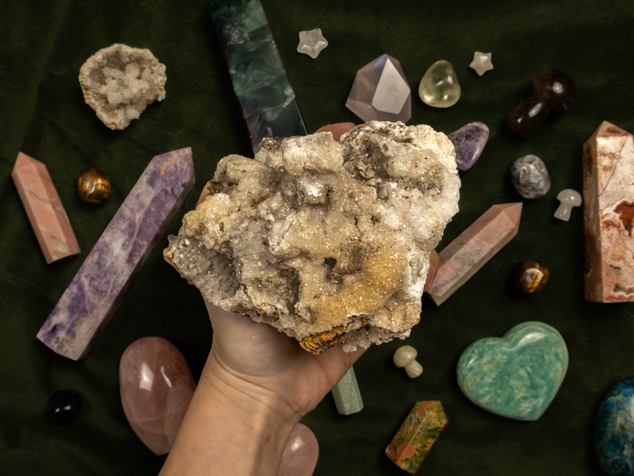 Arkansas Cave Quartz Cluster