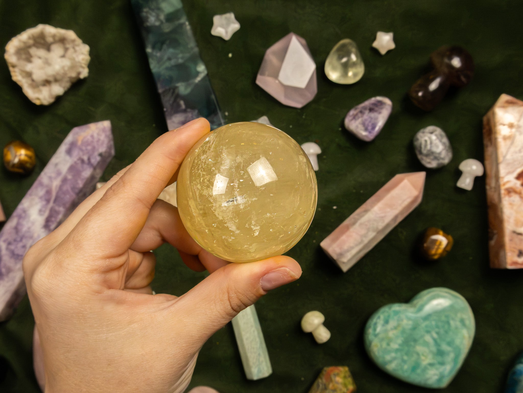 Optical Calcite Sphere