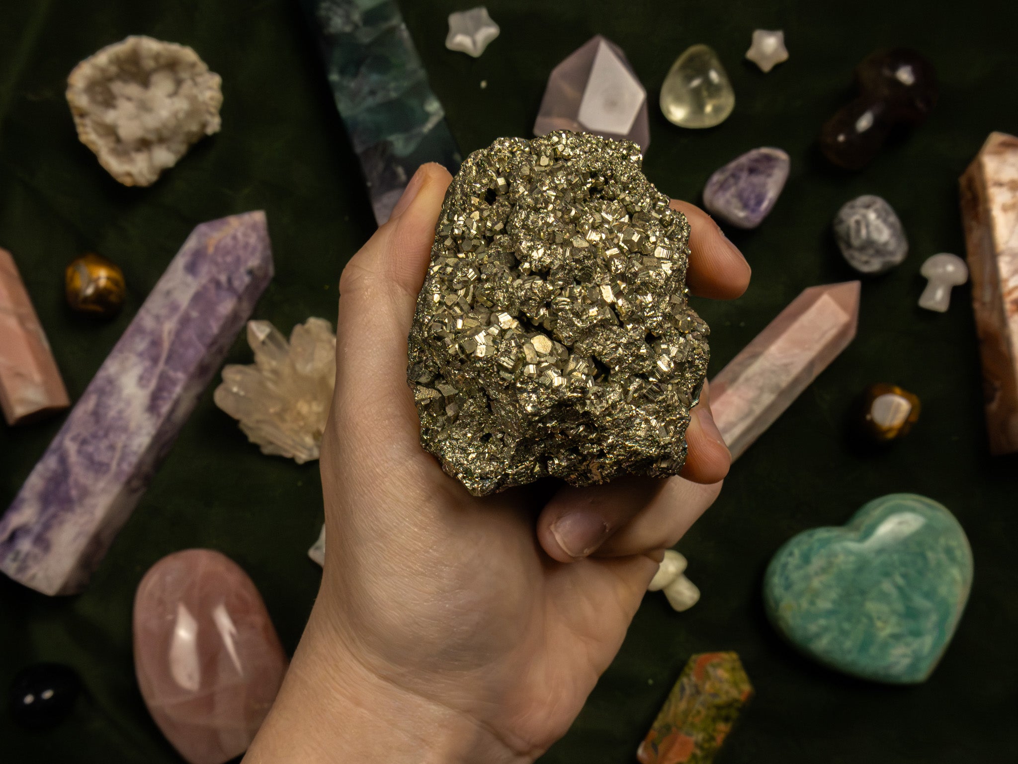 Pyrite Cluster