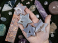 Druzy Agate Star Carving