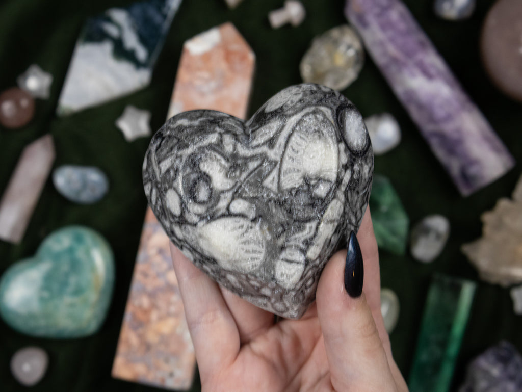Fossil Heart Bowl