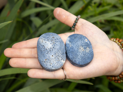 Blue Coral Palm Stone