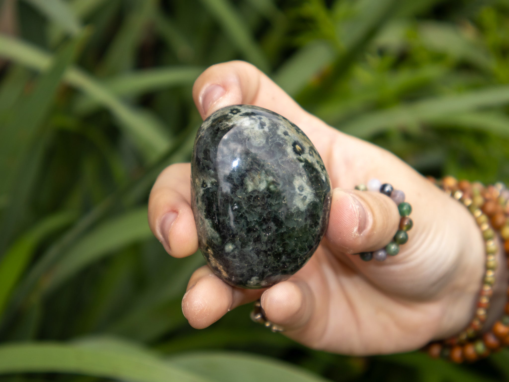 Ocean Jasper Palm Stone