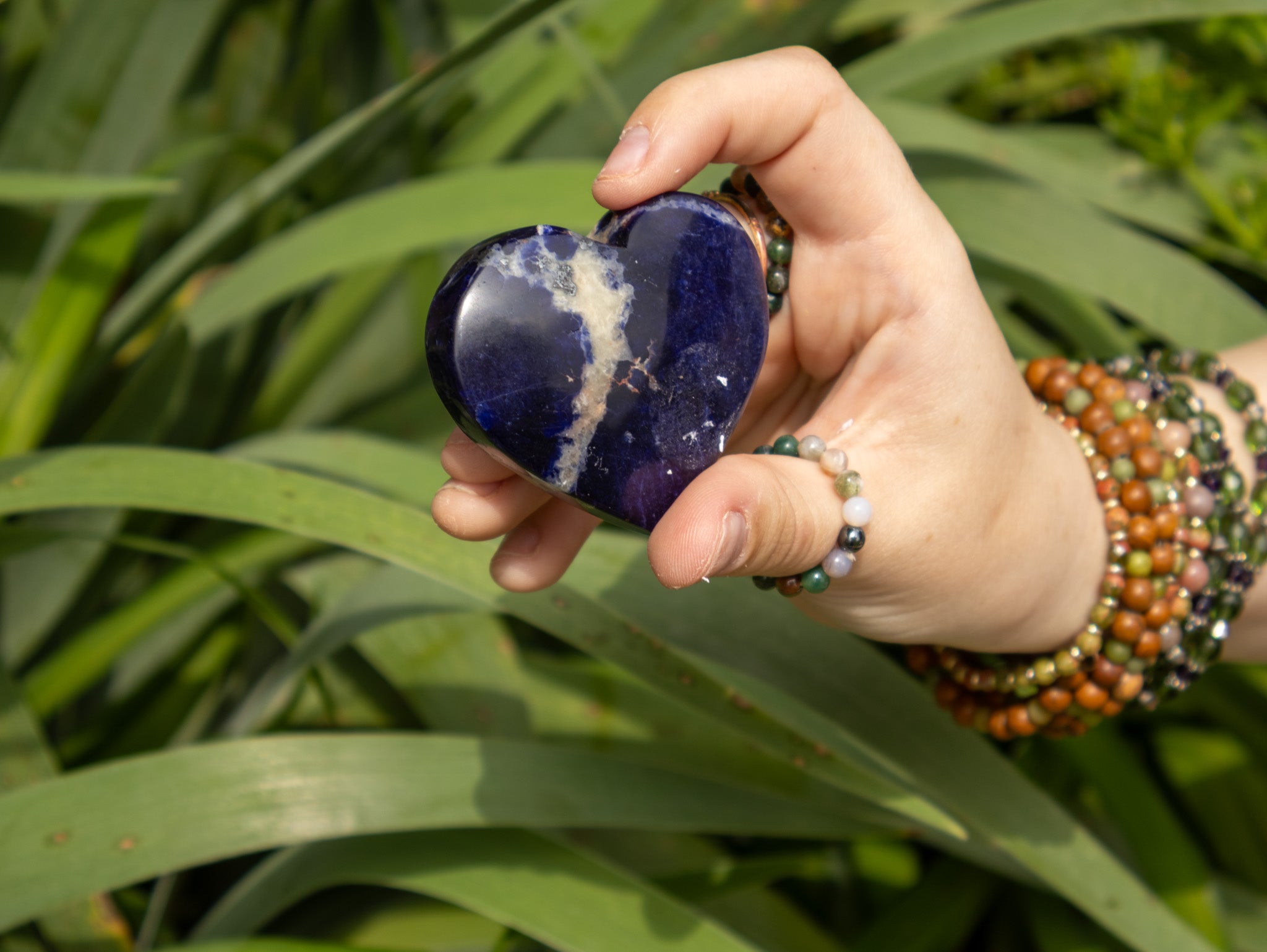 Sodalite Heart